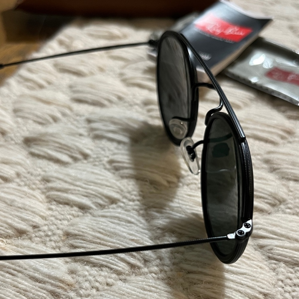 NWT Ray-Ban Round Double Bridge Sunglasses 🕶️ - Picture 6 of 8